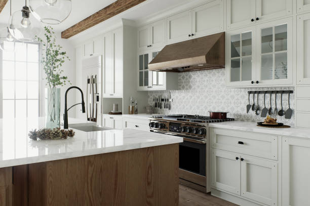 Hardwood kitchen floor Morton